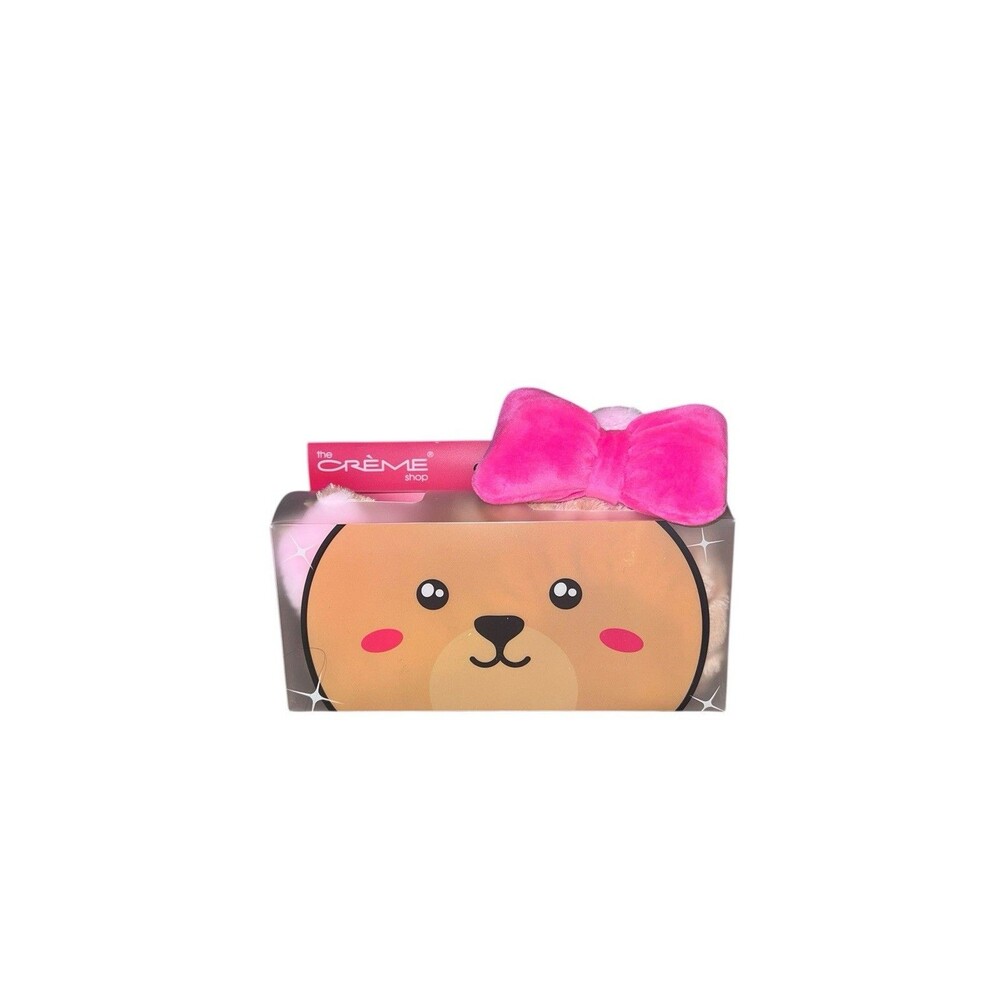 The Creme Shop 3D Teddy Headyband Beary Cute Plushie Spa Headband